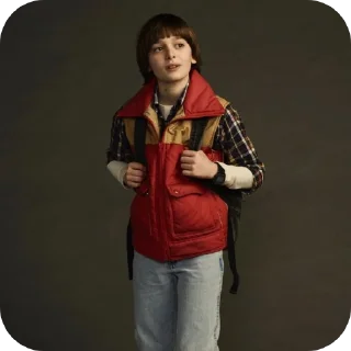 🧥 emoji Will byers by @bywlers Telegram sticker 16 of 91