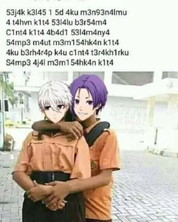 Sticker from Manhwa meme