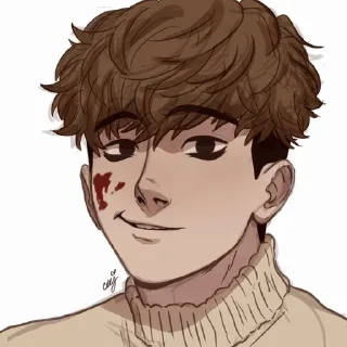 😉 emoji Oh Sangwoo aja dah Telegram sticker 13 of 35