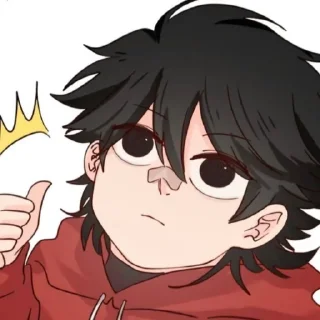 👍 emoji Manhwa meme Telegram sticker 18 of 23