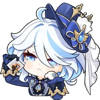 ❤️ emoji Waifu Impact @imoutoudesu Telegram sticker 12 of 48