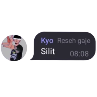 👎 emoji StikText @stikerkyo Telegram sticker 14 of 55
