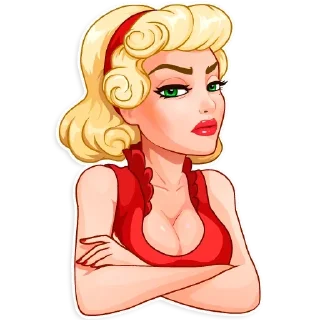 Sticker from A