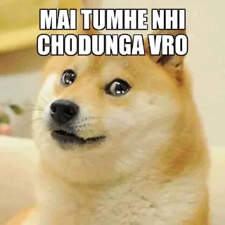 🥺 emoji Doge in pain | @SaiyanKakarot7 Telegram sticker 8 of 38
