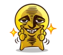 👍 emoji Mr. Emoticon Telegram sticker 22 of 40