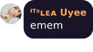 💁‍♂️ emoji yap Lea Telegram sticker 17 of 92