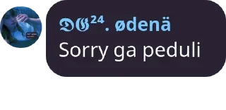 😶 emoji gue punya Telegram sticker 4 of 20