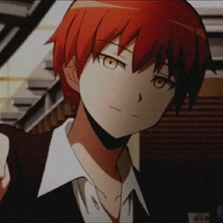 ⛓ emoji 「 ➣Akabane Karma✩↯ @Mcchltte` 」 Telegram sticker 6 of 70