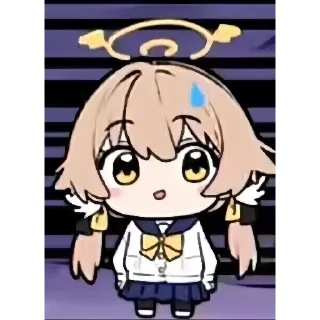 😅 emoji 💖浮士德ヒフミ💖 @DimensionID Telegram sticker 24 of 105