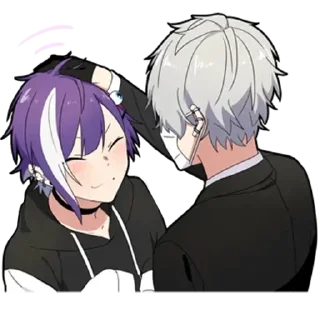 😊 emoji Silent Boy Telegram sticker 20 of 38