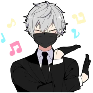 ☺️ emoji Silent Boy Telegram sticker 22 of 38