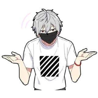 🕸 emoji Silent Boy Telegram sticker 23 of 38