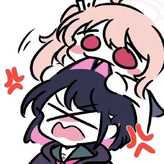 😫 emoji ブルアカ - 藍沢 @Yuexiiia Telegram sticker 20 of 120