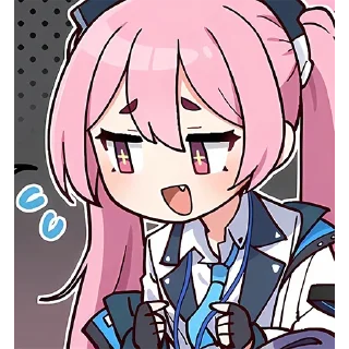Sticker from Blue Archive - 藍沢 ¹