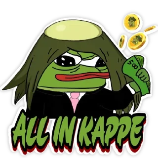 💰 emoji KAPPE OFFICIAL | by @myyung79 Telegram sticker 18 of 19