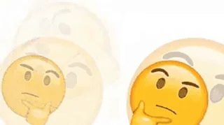 🤔 emoji 驼的动态收藏 Telegram sticker 24 of 56