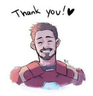 🙏 emoji Tony Stark @learning_is_magic Telegram sticker 23 of 39