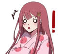 😳 emoji Moody Girl 4 Telegram sticker 17 of 41