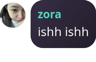 😻 emoji zora @onyourm_zra Telegram sticker 12 of 13