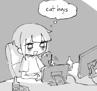 🐈 emoji Euthanise Me [@AnimeCommunityChat] Telegram sticker 19 of 60