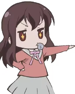 😗 emoji Animated!  [ @AnimeCommunityChat ] Telegram sticker 19 of 50