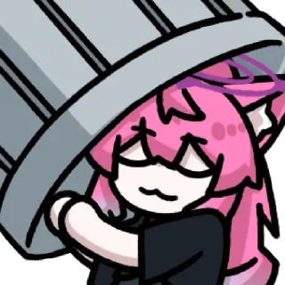 😿 emoji 趴崽 01 @zhaxia_cn Telegram sticker 6 of 64