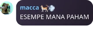 😍 emoji macca aj sih wir Telegram sticker 14 of 63