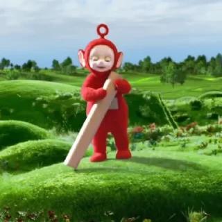 Sticker from Teletubbies@FUJIAN_GALA