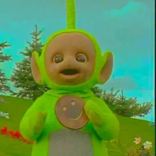 😅 emoji teletubbies || @ACCIOHELP Telegram sticker 6 of 26