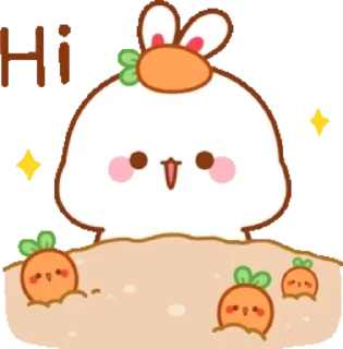 🐰 emoji Bunny Telegram sticker 20 of 40