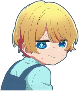😰 emoji [Oshi no Ko] @Y2LAB Telegram sticker 20 of 75