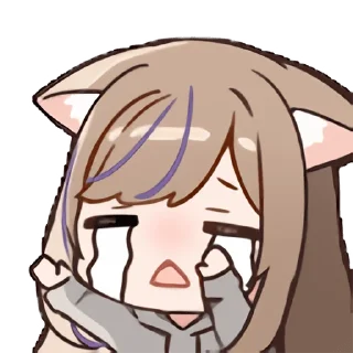 😭 emoji mafuyu Telegram sticker 11 of 22