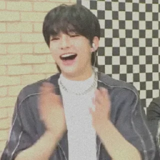 👏 emoji Cute Hyunjin ♡•♡ Telegram sticker 18 of 96