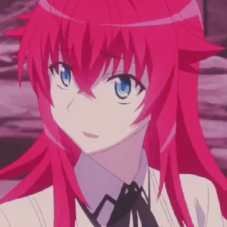 🖤 emoji — rias gremory [ @hiiragihelp ] Telegram sticker 21 of 35