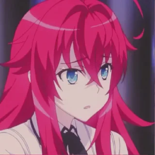 🖤 emoji — rias gremory [ @hiiragihelp ] Telegram sticker 23 of 35