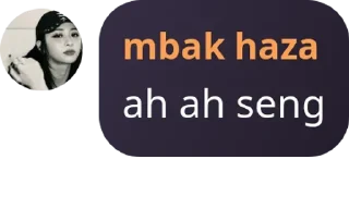 💋 emoji mbak haza Telegram sticker 16 of 21