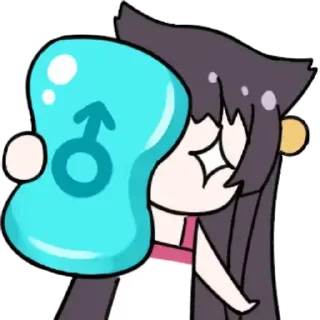 🍌 emoji 蛆音娘 Telegram sticker 8 of 20