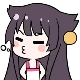 😙 emoji 蛆音娘 Telegram sticker 12 of 20