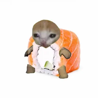 🍣 emoji @ihozu dudul sticker ^__^ Telegram sticker 18 of 81