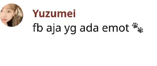 Sticker from punya yuju 2.0