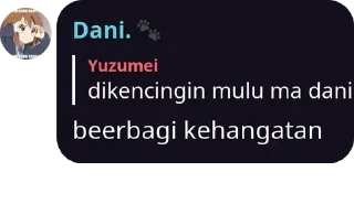 Sticker from punya yuju 2.0