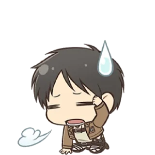 😥 emoji Anime Telegram sticker 16 of 62