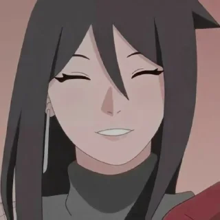 ❤️ emoji Kiyomi uchiha ┈➤ @anime_stickerspack Telegram sticker 6 of 21