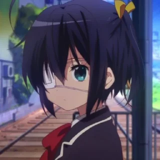 🩹 emoji Takanashi Rikka @anime_stickerspack Telegram sticker 15 of 19