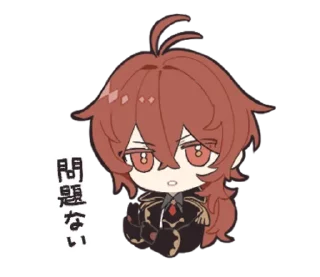 💪 emoji Genshin Impact Telegram sticker 9 of 40