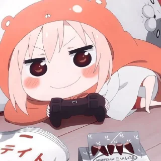 🐹 emoji Umaru Doma — @cactiescastle Telegram sticker 19 of 35
