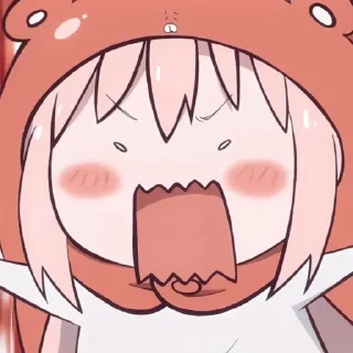 🐹 emoji Umaru Doma — @cactiescastle Telegram sticker 6 of 35
