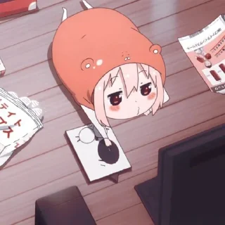 🐹 emoji Umaru Doma — @cactiescastle Telegram sticker 12 of 35