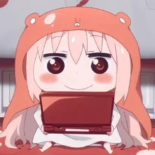 🐹 emoji Umaru Doma — @cactiescastle Telegram sticker 5 of 35