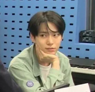 😊 emoji Doyoung meme by @jesslynetikel Telegram sticker 12 of 30